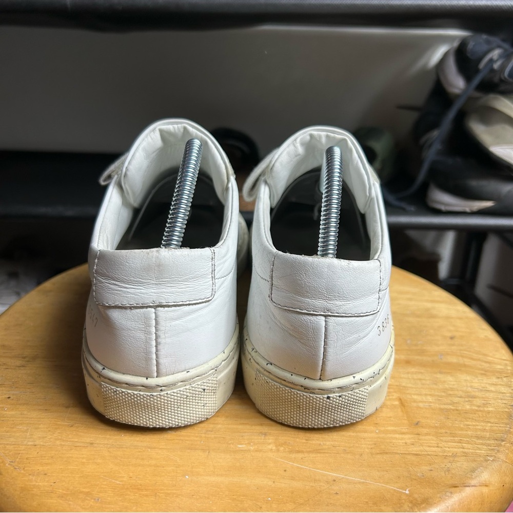 Common projects Achilles low white leather lace sneakers - Picture 4 of 7